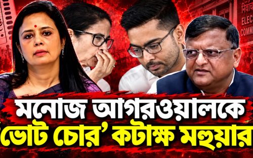 মহুয়ার ‘ভোট চোর’ মন্তব্যে তোলপাড়! মনোজ আগরওয়ালকে নিশানা, তৃণমূলের ১৫ বছরের নির্বাচনী ইতিহাস ঘিরে উঠছে একাধিক প্রশ্ন